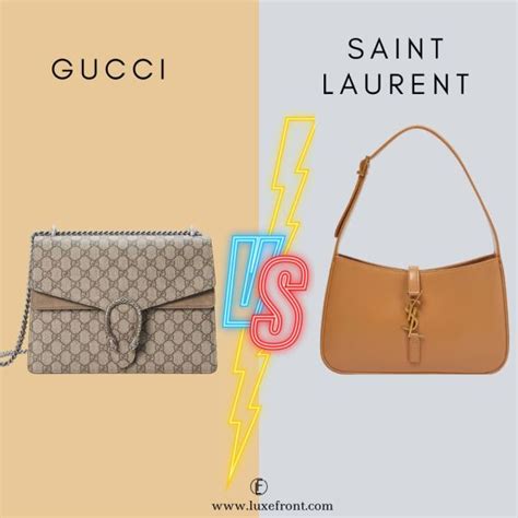 which brand is better gucci or ysl|YSL vs Gucci tote.